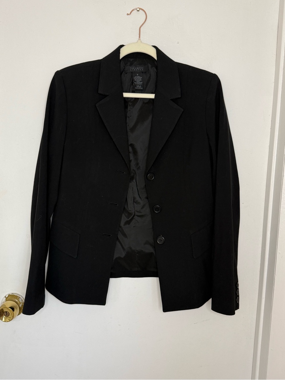 Classic Black Women’s Blazer - Tailored Three-Button Jacket